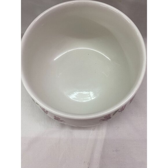 Portmeirion Botanic Garden 7in Round Vegetable/Salad Bowl Cyclamen Floral Patter - Picture 4 of 4